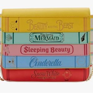 Loungefly Disney Princess Books Classics Cross Body Bag